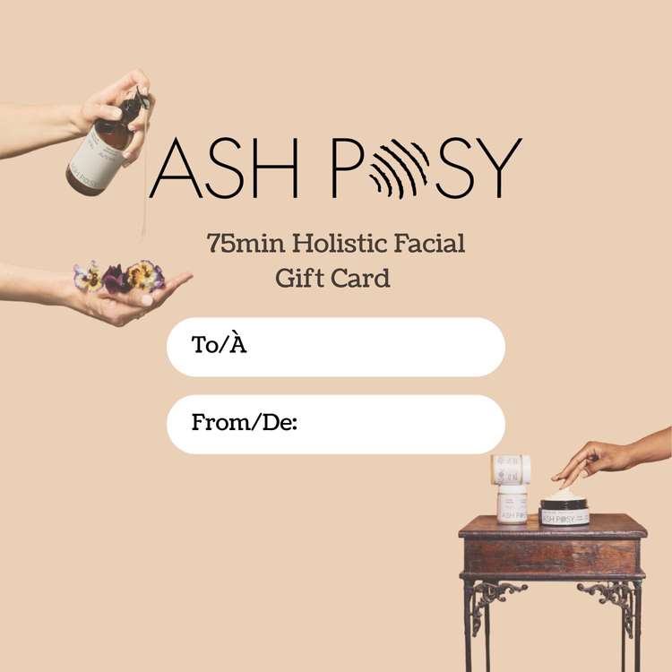 $125 Gift Card for Holistic Facial