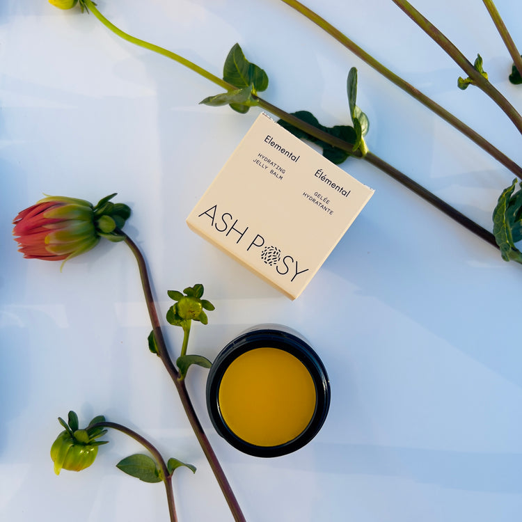 Ash Posy nourishing Organic skincare with biodegradable ingredients for sensitive skin