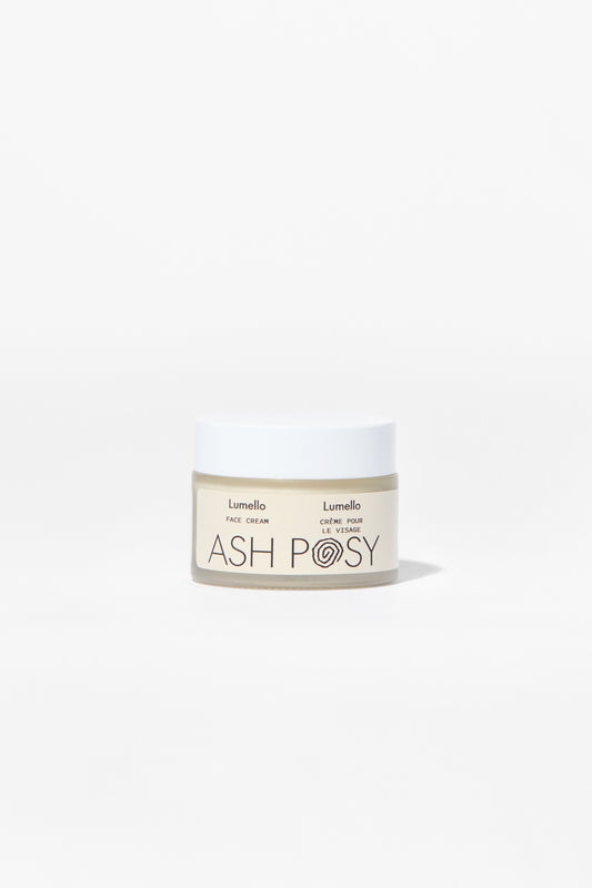Ash Posy nourishing Organic skincare with biodegradable ingredients for sensitive skin